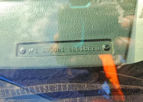 2006 Subaru Impreza Wrx Sti из США, поврежденный, VIN JF1GD70616L516820